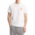 Replay T-Shirt Relaxed Fit With Sicily Print-Natural White