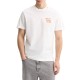 Replay T-Shirt Relaxed Fit With Sicily Print-Natural White