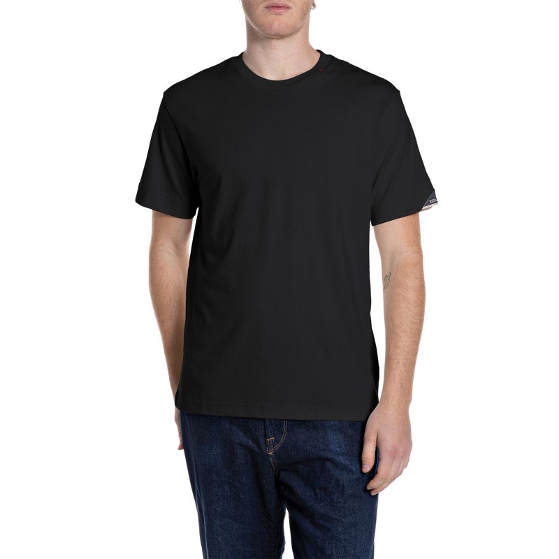 Replay T-Shirt Crew Neck-Black