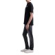 Replay T-Shirt Relaxed Fit With Fiji Print-Black