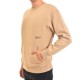 Replay Second Life Sweatshirt With Print-Beige Replay Second Life Sweatshirt With Print-Beige