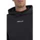 Replay Hooded Sweater With Logo-Black Replay Hooded Sweater With Logo-Black