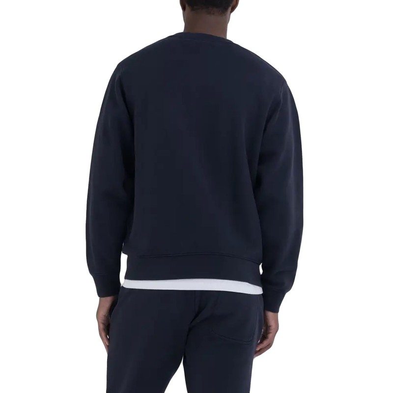 Replay Crewneck Sweatshirt-Night Blue