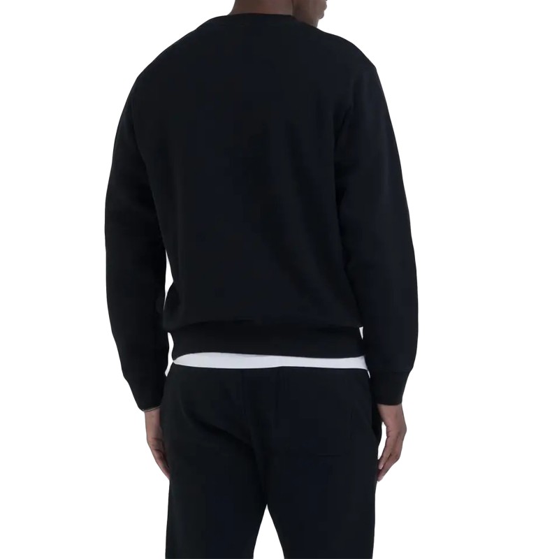 Replay Crewneck Sweatshirt-Black