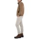 Replay High Neck Full Zip Sweatshirt-Safari Replay High Neck Full Zip Sweatshirt-Safari