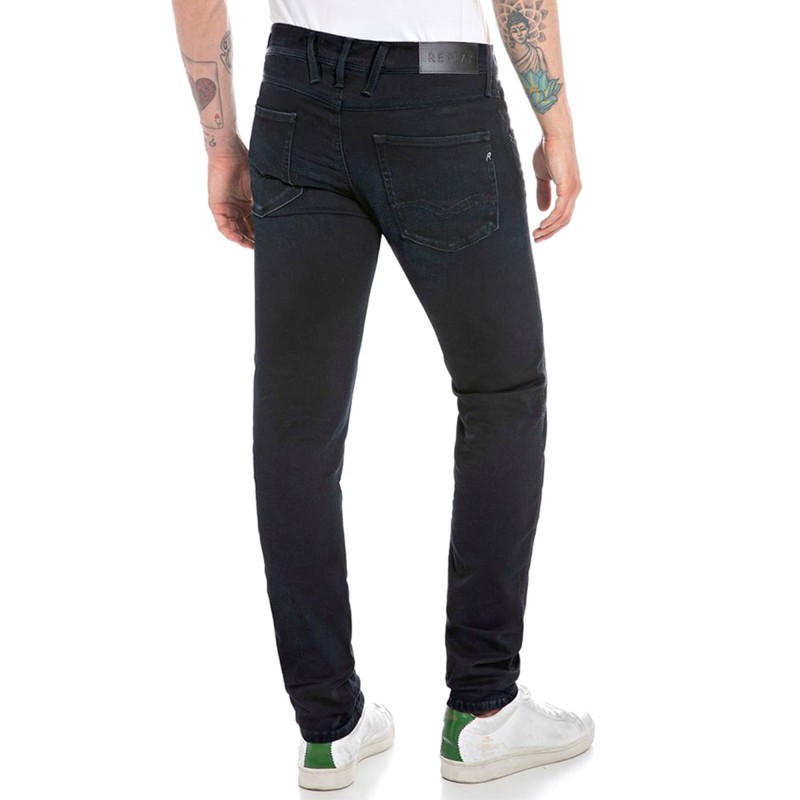 Replay Recycled 360 Hyperflex Jeans-Dark Blue Replay Recycled 360 Hyperflex Jeans-Dark Blue