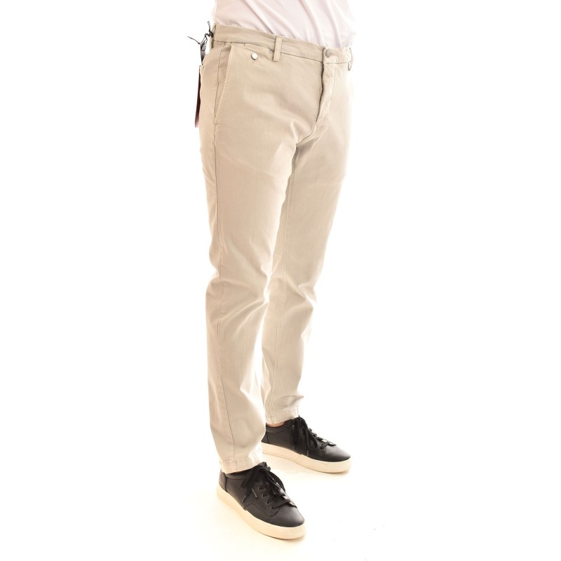 Replay Jeans Chino Benni Regular Fit Hyperchino Color X.L.I.T.E.-Chalk Grey