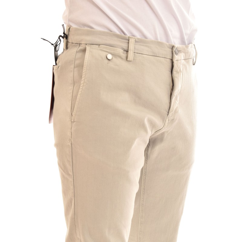 Replay Jeans Chino Benni Regular Fit Hyperchino Color X.L.I.T.E.-Chalk Grey