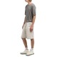 Replay Shorts Stretch Cotton Twill-Alabaster Replay Shorts Stretch Cotton Twill-Alabaster