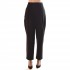 Lotus Eaters Pleated Wide Fit Trousers-Black