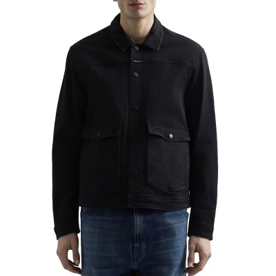 Replay Jacket Denim-Black