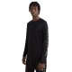 Tommy Hilfiger Blouse With Sleeve Signature Logo-Black Tommy Hilfiger Blouse With Sleeve Signature Logo-Black