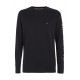 Tommy Hilfiger Blouse With Sleeve Signature Logo-Black Tommy Hilfiger Blouse With Sleeve Signature Logo-Black