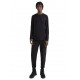 Tommy Hilfiger Blouse With Sleeve Signature Logo-Black Tommy Hilfiger Blouse With Sleeve Signature Logo-Black