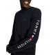 Tommy Hilfiger Blouse With Sleeve Signature Logo-Desert Sky Tommy Hilfiger Blouse With Sleeve Signature Logo-Desert Sky