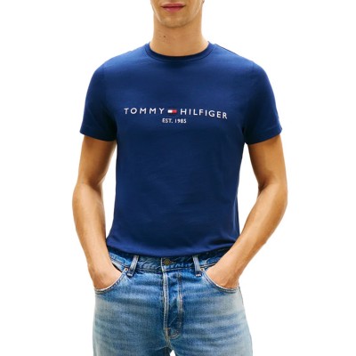 Tommy Hilfiger T-Shirt Tommy Logo-Carbon Navy