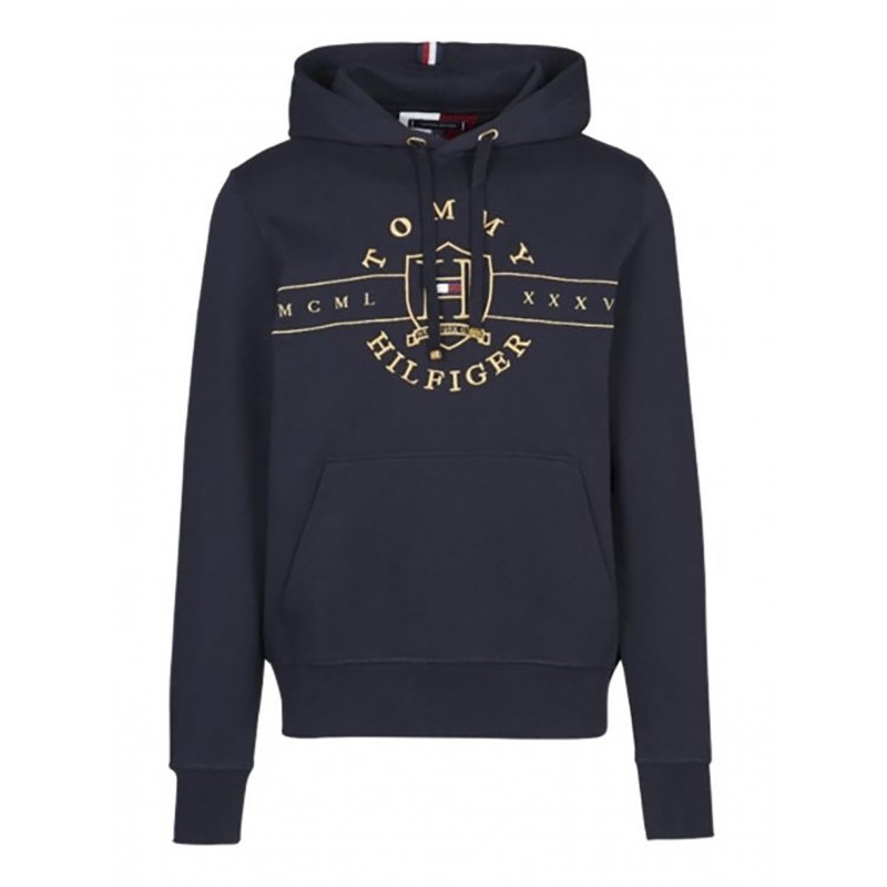 Tommy Hilfiger Icon Roundall Hoody-Desert Sky Tommy Hilfiger Icon Roundall Hoody-Desert Sky