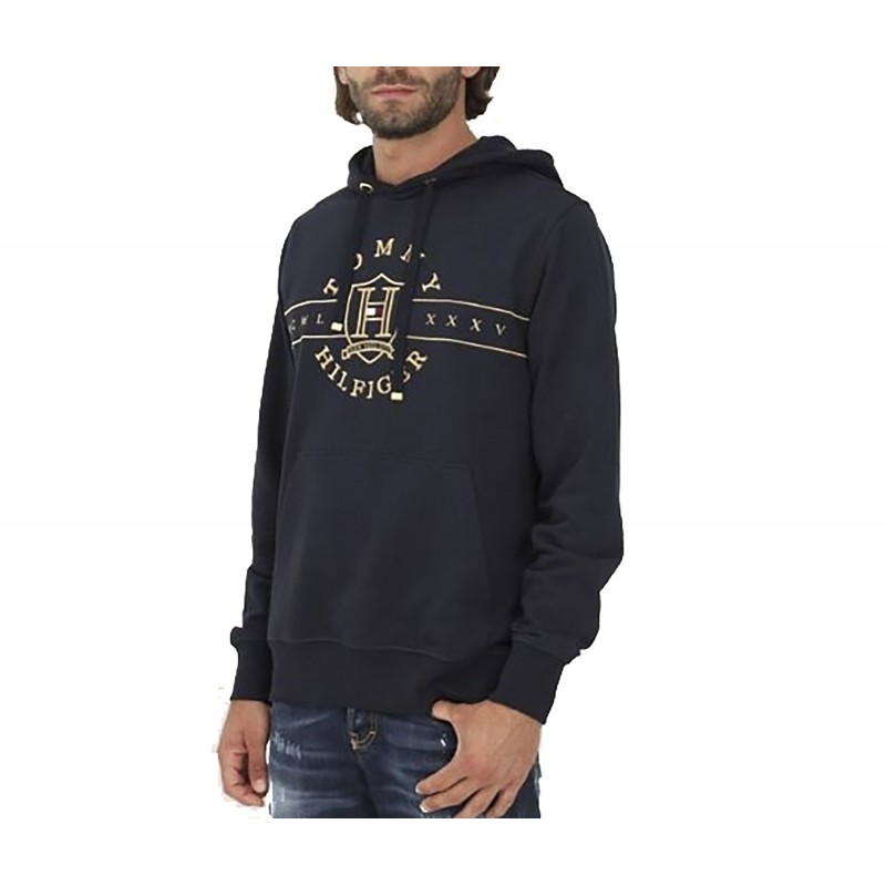 Tommy Hilfiger Icon Roundall Hoody-Desert Sky Tommy Hilfiger Icon Roundall Hoody-Desert Sky