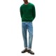 Tommy Hilfiger Sweater Cashmere Crew Neck Jumper-Ornamental Green Heather Tommy Hilfiger Sweater Cashmere Crew Neck Jumper-Ornamental Green Heather