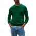 Tommy Hilfiger Sweater Cashmere Crew Neck Jumper-Ornamental Green Heather