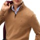 Tommy Hilfiger Sweater Zip-Neck Jumper-Safari Canvas Heather Tommy Hilfiger Sweater Zip-Neck Jumper-Safari Canvas Heather