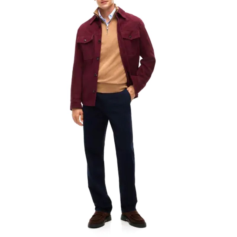 Tommy Hilfiger Sweater Zip-Neck Jumper-Safari Canvas Heather Tommy Hilfiger Sweater Zip-Neck Jumper-Safari Canvas Heather