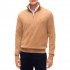 Tommy Hilfiger Sweater Zip-Neck Jumper-Safari Canvas Heather