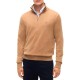 Tommy Hilfiger Sweater Zip-Neck Jumper-Safari Canvas Heather Tommy Hilfiger Sweater Zip-Neck Jumper-Safari Canvas Heather