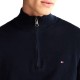 Tommy Hilfiger Sweater Zip-Neck Jumper-Desert Sky Tommy Hilfiger Sweater Zip-Neck Jumper-Desert Sky