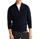 Tommy Hilfiger Sweater Zip-Neck Jumper-Desert Sky Tommy Hilfiger Sweater Zip-Neck Jumper-Desert Sky