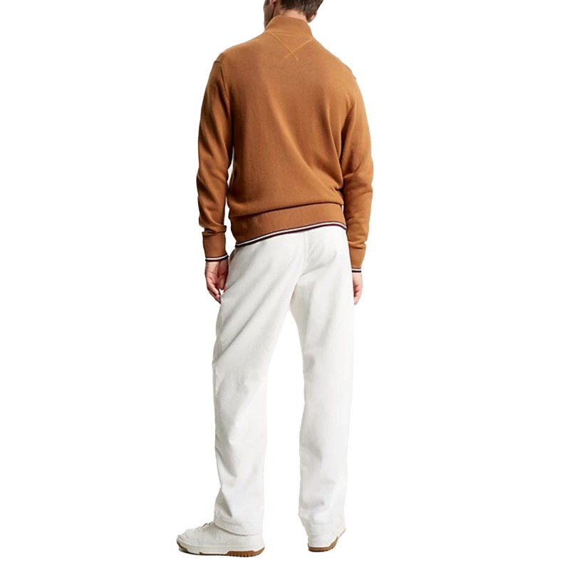 Tommy Hilfiger Monotype Global Stripe Zip-Thru Jumber-Desert Khaki Tommy Hilfiger Monotype Global Stripe Zip-Thru Jumber-Desert Khaki