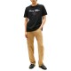 Tommy Hilfiger T-Shirt Embroidery Logo-Black Tommy Hilfiger T-Shirt Embroidery Logo-Black