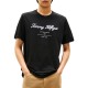 Tommy Hilfiger T-Shirt Embroidery Logo-Black Tommy Hilfiger T-Shirt Embroidery Logo-Black