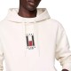 Tommy Hilfiger Vertical Flag Hoody-Ivory Petal Tommy Hilfiger Vertical Flag Hoody-Ivory Petal