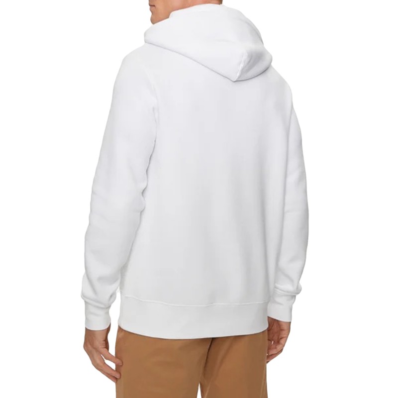 Tommy Hilfiger Roundall Hoody Sweatshirt-White Tommy Hilfiger Roundall Hoody Sweatshirt-White