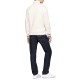 Tommy Hilfiger GS Wool Blend Zip Through Cardigan-Ivory