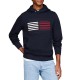 Tommy Hilfiger Grossgrain Flag Hoody-Desert Sky