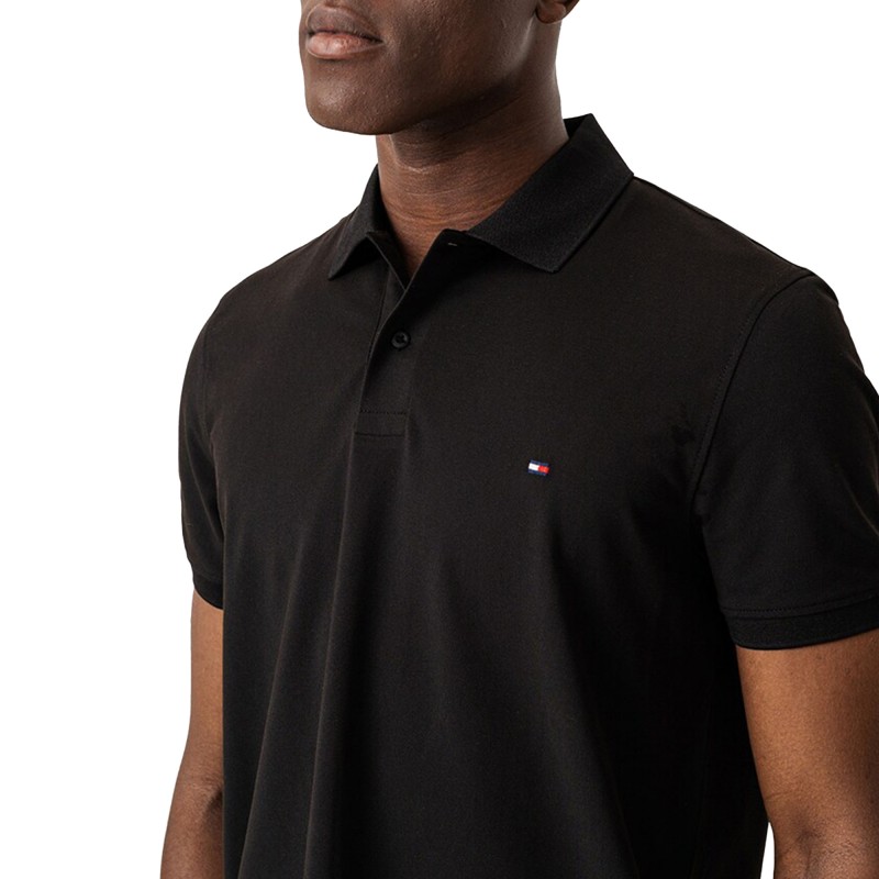 Tommy Hilfiger Polo Shirt Performance Pique-Black