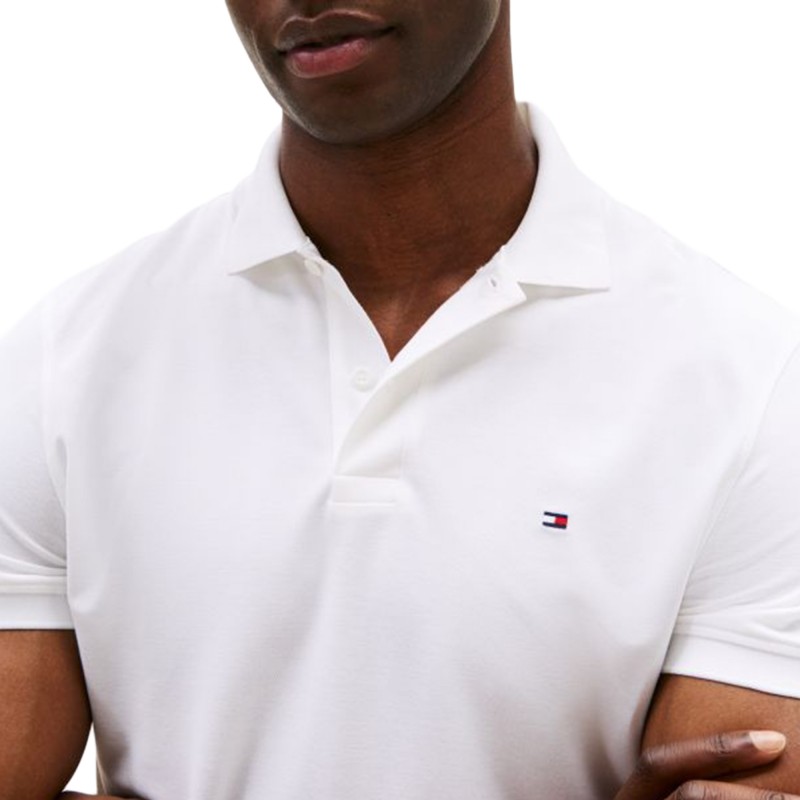 Tommy Hilfiger Polo Shirt Performance Pique-White