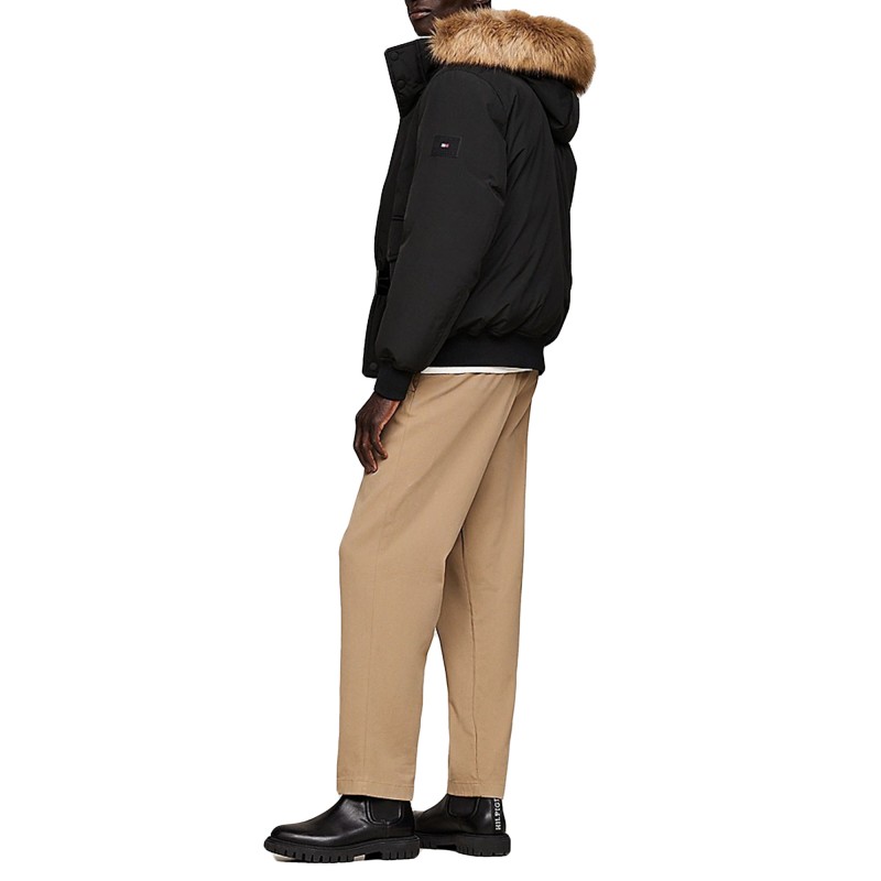Tommy Hilfiger Rockie Down Bomber Jacket-Black Tommy Hilfiger Rockie Down Bomber Jacket-Black
