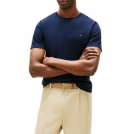 Tommy Hilfiger T-Shirt Light Interlock TEE-Carbon Navy
