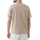 Tommy Hilfiger T-Shirt Light Interlock TEE-Sandalwood Tommy Hilfiger T-Shirt Light Interlock TEE-Sandalwood