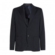 Tommy Hilfiger Blazer Punto Milano-Desert Sky