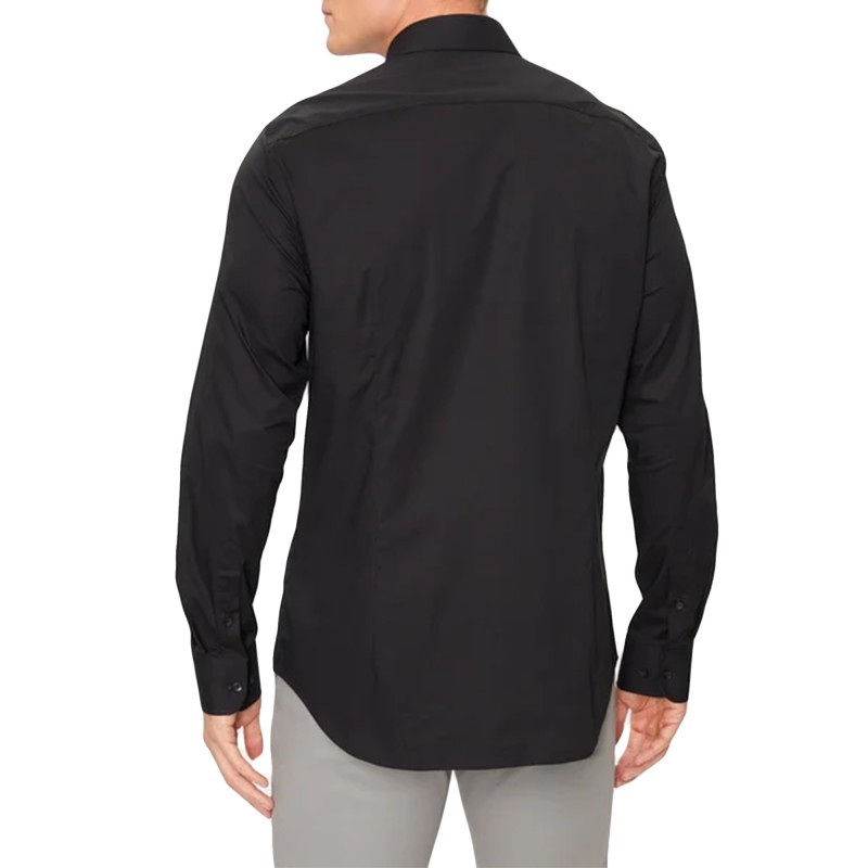 Tommy Hilfiger Shirt Cl Flex Poplin Sf-Black Tommy Hilfiger Shirt Cl Flex Poplin Sf-Black