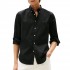 Tommy Hilfiger Shirt TH Flex Regular Fit Poplin-Black