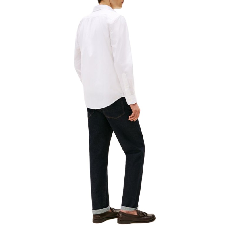 Tommy Hilfiger Shirt TH Flex Regular Fit Poplin-White Tommy Hilfiger Shirt TH Flex Regular Fit Poplin-White
