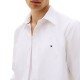 Tommy Hilfiger Shirt TH Flex Regular Fit Poplin-White Tommy Hilfiger Shirt TH Flex Regular Fit Poplin-White