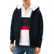 Tommy Hilfiger Sweatshirt Teddy Lined Zip-Desert Sky