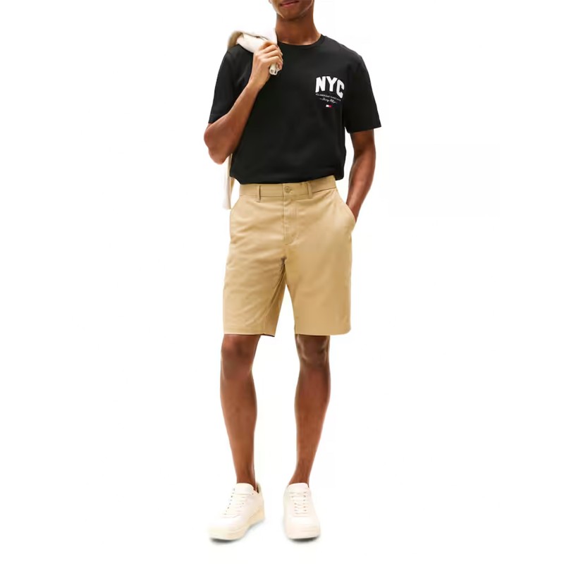 Tommy Hilfiger T-Shirt Hilfiger Script NYC-Black
