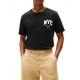Tommy Hilfiger T-Shirt Hilfiger Script NYC-Black